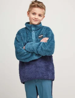 8848 Altitude Lens JR Fleecetrøje, Airforce Blue