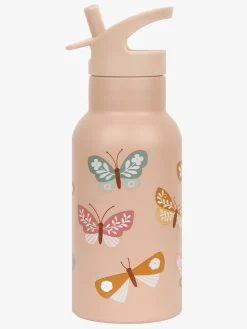 A Little Lovely Company Drikkedunk Sommerfugl 350 ml, Pink