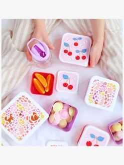 A Little Lovely Company Madkasse-sæt, Blomsterhave