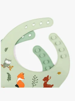 A Little Lovely Company Silikonehagesmæk 2-pak, Skovens Venner