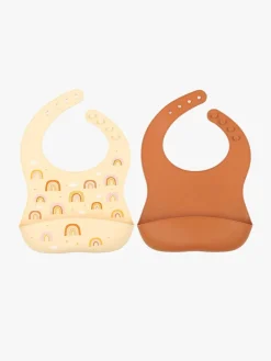 A Little Lovely Company Silikonehagesmæk 2-pak, Skovens Venner