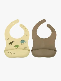 A Little Lovely Company Silikonehagesmæk 2-pak, Skovens Venner