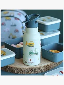 A Little Lovely Company Stainless steel Drikkedunk, Køretøjer