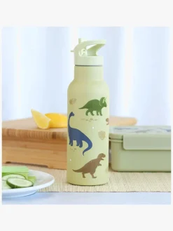 A Little Lovely Company Stainless steel XL Drikkedunk, Dinosaurs