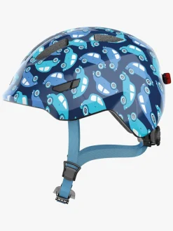 ABUS Smiley Led Hjelm, Blue Car