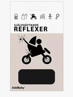 AddBaby Refleksklistermærker, Sort