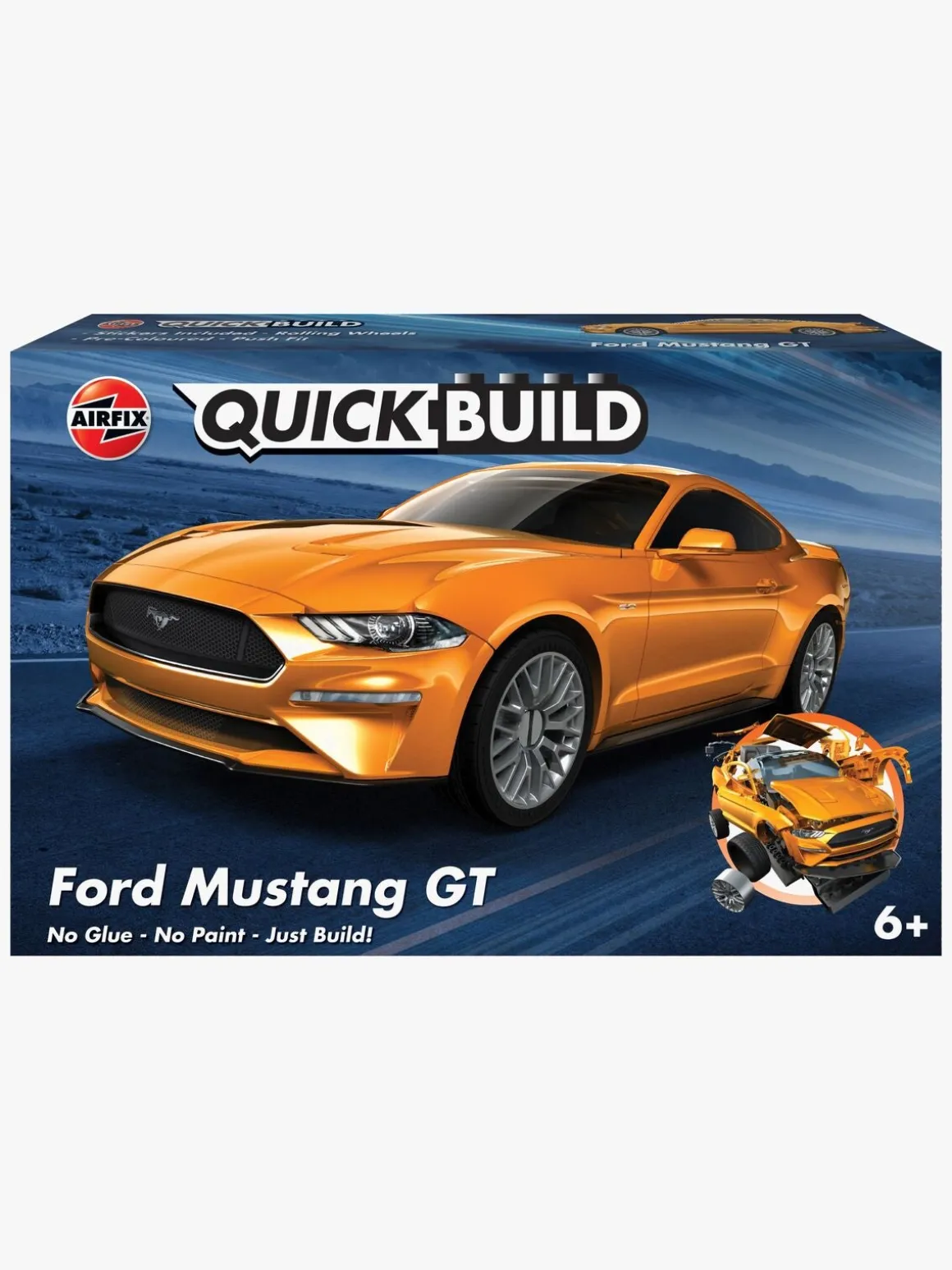 Airfix Quickbuild Modelbil Ford Mustang Gt