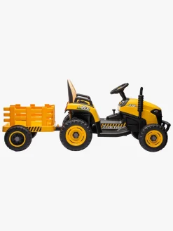 Alex's Garage Eltraktor med Trailer, Gul