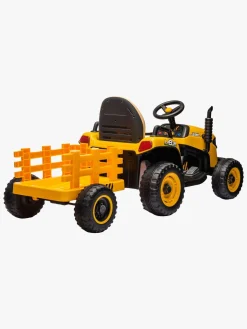 Alex's Garage Eltraktor med Trailer, Gul