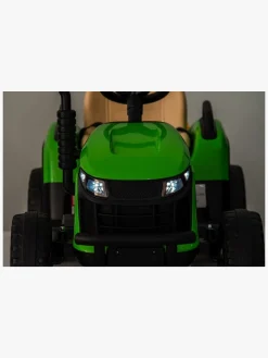 Alex's Garage Eltraktor med Trailer, Grøn