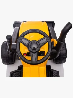 Alex's Garage Eltraktor med Front Loader, Gul