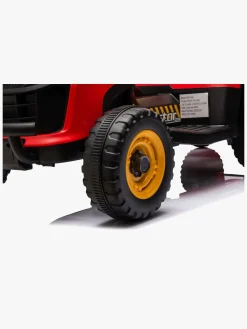 Alex's Garage Eltraktor med Trailer, Rød