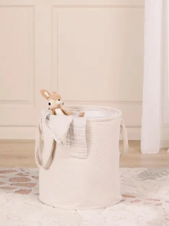 Alice & Fox ABLE Opbevaringskurv, Beige Manchester