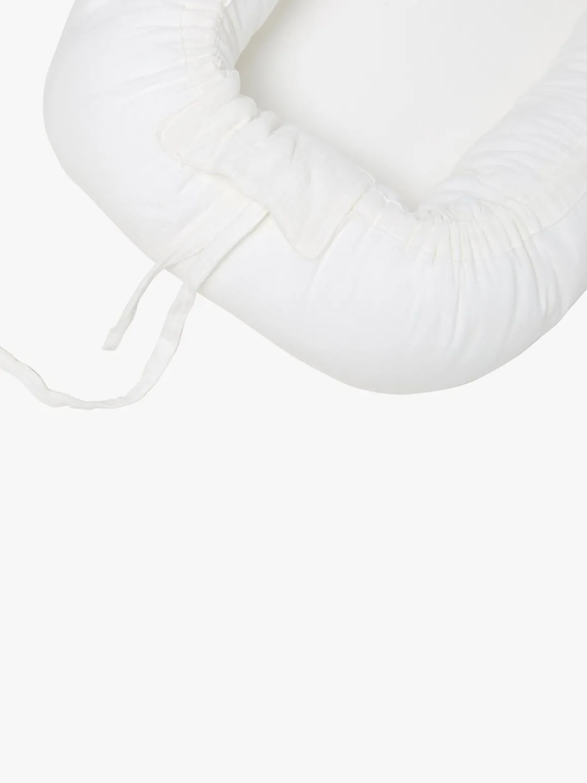 Alice & Fox ALBA Babynest med Håndtag, White Muslin