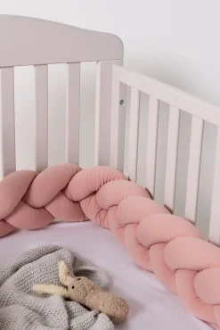 Alice & Fox ALEAH Flettet Sengerand 200cm, Dusty Pink