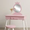 Alice & Fox ARIEL Sminkebord Princess, Lyserød