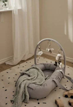 Alice & Fox ASTRID Babynest, Lysegrå