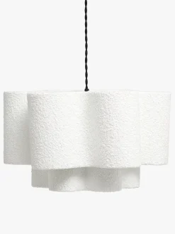 Alice & Fox Bloom Lampe, White Teddy