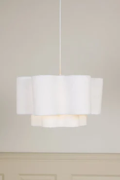 Alice & Fox Bloom Lampe, White Teddy