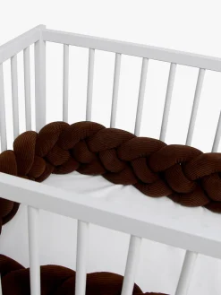 Alice & Fox Braid Sengerand 210cm, Brown Manchester