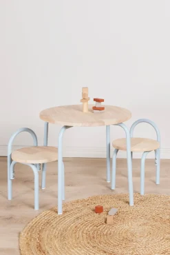 Alice & Fox CLEO Bord & Stole, Blå/Natur