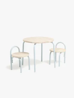 Alice & Fox CLEO Bord & Stole, Blå/Natur