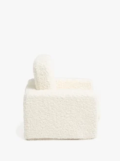 Alice & Fox Cubbie  Foldbar Lænestol, White Teddy