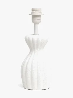 Alice & Fox Curve Lampefod, Chalk White