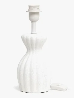 Alice & Fox Curve Lampefod, Chalk White