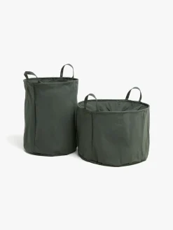 Alice & Fox DINA Opbevaringskurv 2-pak, Dusty Green