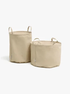 Alice & Fox DINA Opbevaringskurv 2-pak, Beige