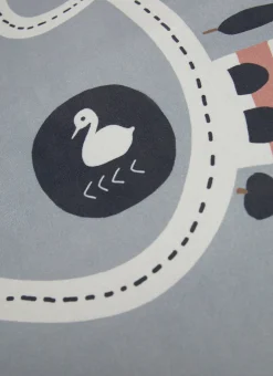 Alice & Fox Gulvtæppe Racerbane 80x150 cm, Grå