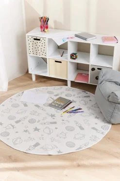 Alice & Fox Gulvtæppe White Space Ø120