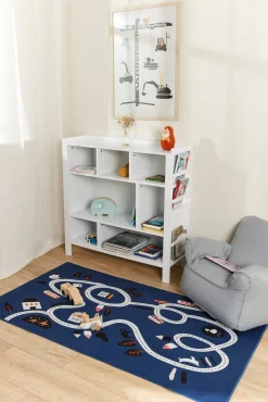 Alice & Fox Gulvtæppe 80x150 Bilbane, Indigo