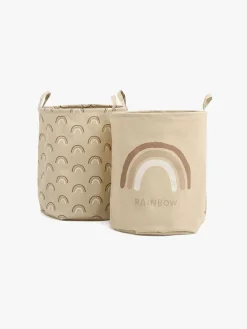 Alice & Fox INDRA Opbevaringskurve 2-pak, Nature