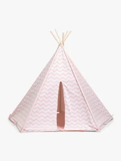 Alice & Fox Legetelt Tipi, Lyserød/Hvid