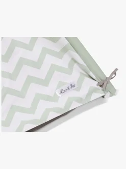 Alice & Fox Legetelt Tipi, Grøn/Hvid