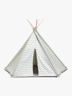 Alice & Fox Legetelt Tipi, Grøn/Hvid