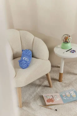 Alice & Fox Pearla Lænestol, Cream/Wood