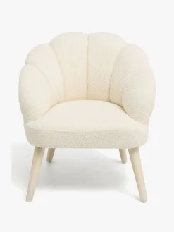 Alice & Fox Pearla Lænestol, Cream/Wood