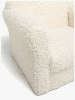 Alice & Fox Puffin Lænestol, White Teddy