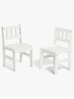 Alice & Fox SIENA Bord og Stole, Hvid