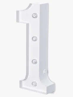 Alice & Fox Tallampe 1, Hvid