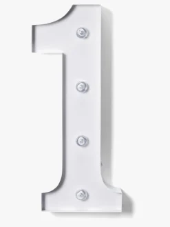 Alice & Fox Tallampe 1, Hvid