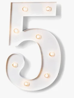 Alice & Fox Tallampe 5, Hvid