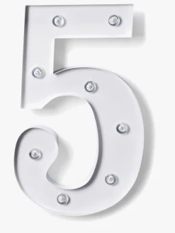 Alice & Fox Tallampe 5, Hvid