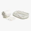 Alice & Fox FREYA Sengerand inkl Babynest, Hvid