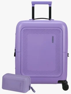 American Tourister Dashpop Kuffert 41-47L & Toilettaske POP, Violet Purple
