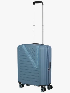 American Tourister Dynabelt Spinner Kuffert 36L, Rainstorm Blue