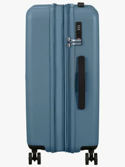 American Tourister Dynabelt Spinner Kuffert 68L, Rainstorm Blue